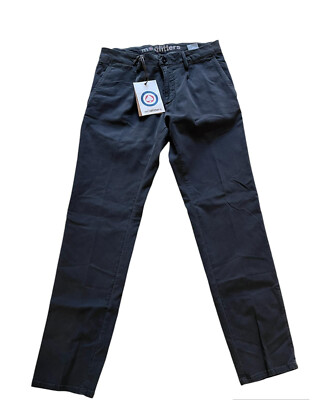 Modfitters Parklane Poplin Pants MDFTTR8 Ghost Men New FW24