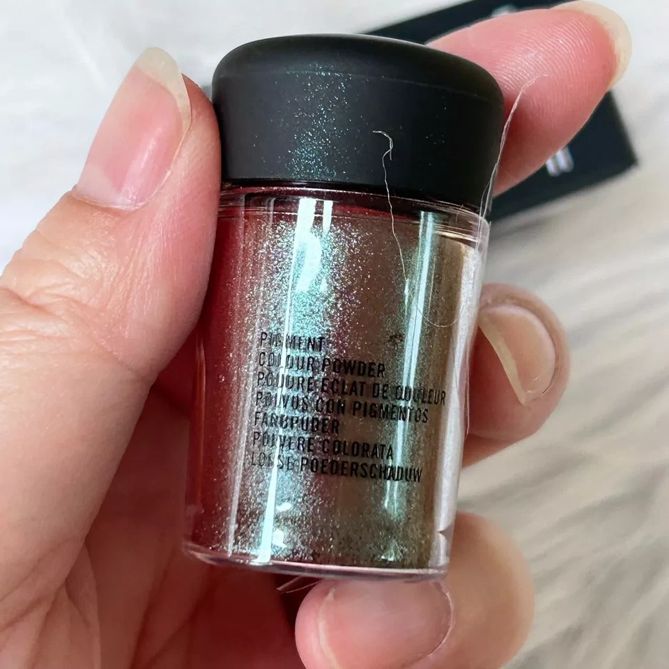 New MAC Pigment Powder Eye Shadow Liner~Blue Brown~Full size 4.5g/0.15 oz~Rare - Image 2 of 4