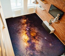 3D Starry Sky FZ2219 Floor WallPaper Murals Epoxy Floor Print Decal UK Amy