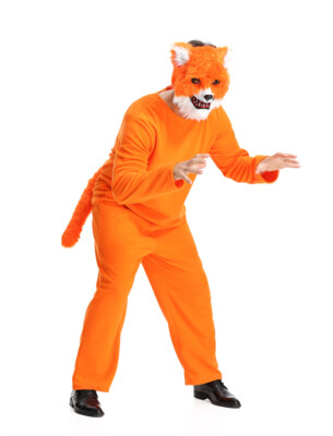 Z-G4-1 Unisex Adult Men Women Fox Costume | eBay