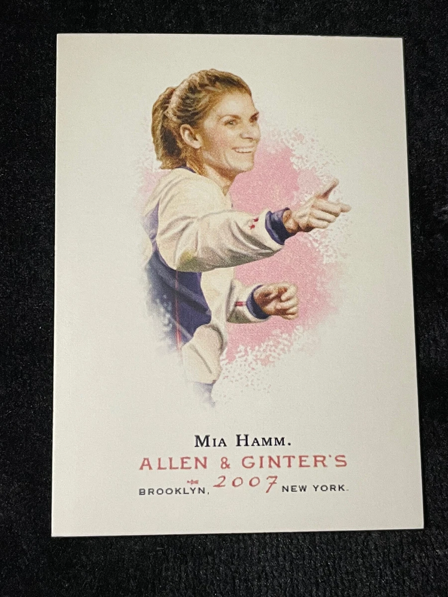 2007 ALLEN & GINTER MIA HAMM World Cup & Olympic Soccer Champion card # 272  C246 | eBay