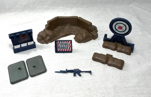G. I. Joe "RIFLE RANGE UNIT PLAYSET" 1985 Hasbro Incomplete