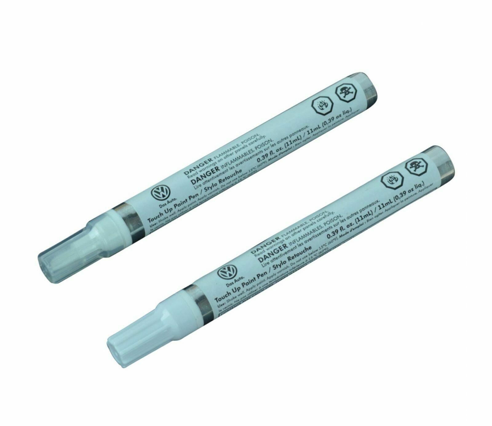 OEM TouchUp Paint Pen Platinum Gray Metallic LD7X Color Code & Clear