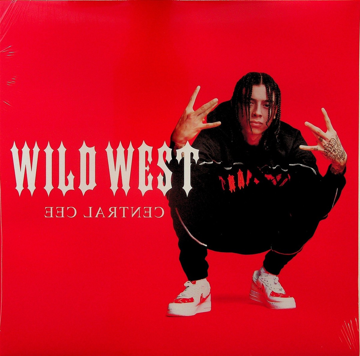 CENTRAL CEE- Wild West Mixtape LP (NEW Orange Coloured Vinyl 2023