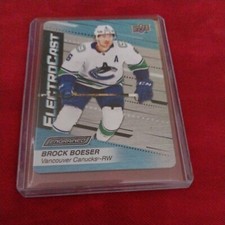 2023-24 Upper Deck Engrained - ElectroCast #EC-10 Brock Boeser