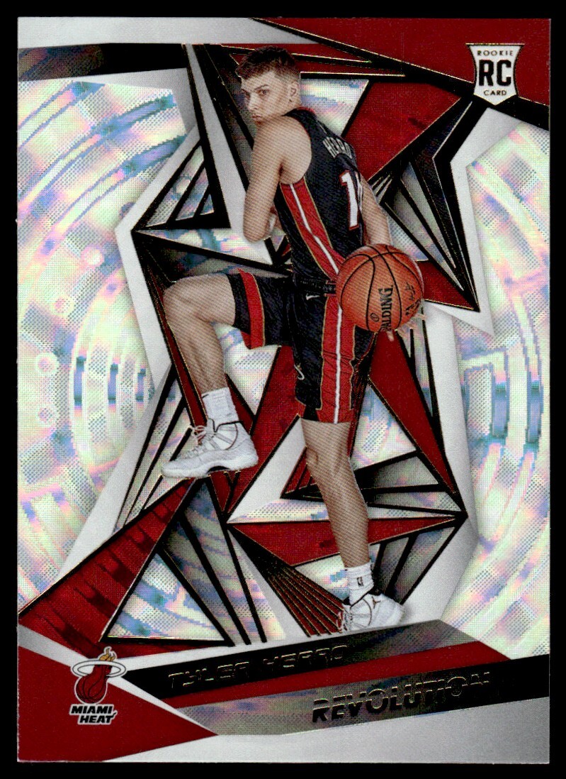 2019-20 Panini Revolution Fractal Tyler Herro Rookie Miami Heat #112