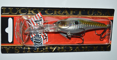 lucky craft slim shad d-9   2.75''  floating bass crank brownie
