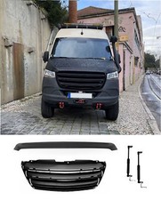 Passend f&uuml;r Mercedes Sprinter W907 Grill ohne Emblem Motorhaubenspoiler Lifter