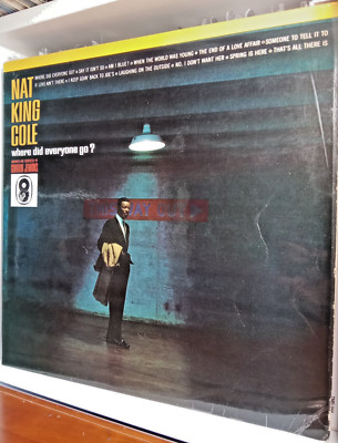 NAT KING COLE * GORDON JENKINS - WHERE DID EVERYONE GO ? UK LP VG+/VG+