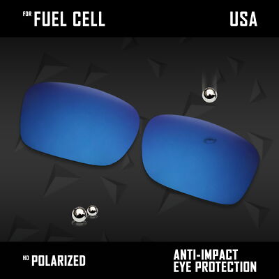 Anti Scratch Polarized Lot Replacement Lenses for-Oakley Fuel Cell OO9096 Opt