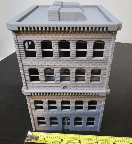1/87 HO scale High Rise Town Buildings 3 Pieces Free Shipping - Picture 7 of 9