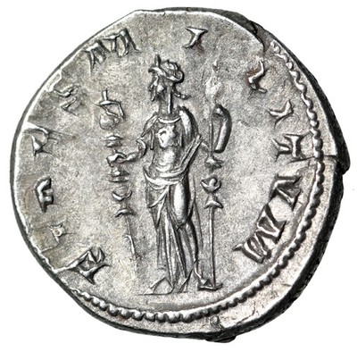 Denarius - Maximinus Thrax (FIDES MILITVM; Fides) - Roman Empire