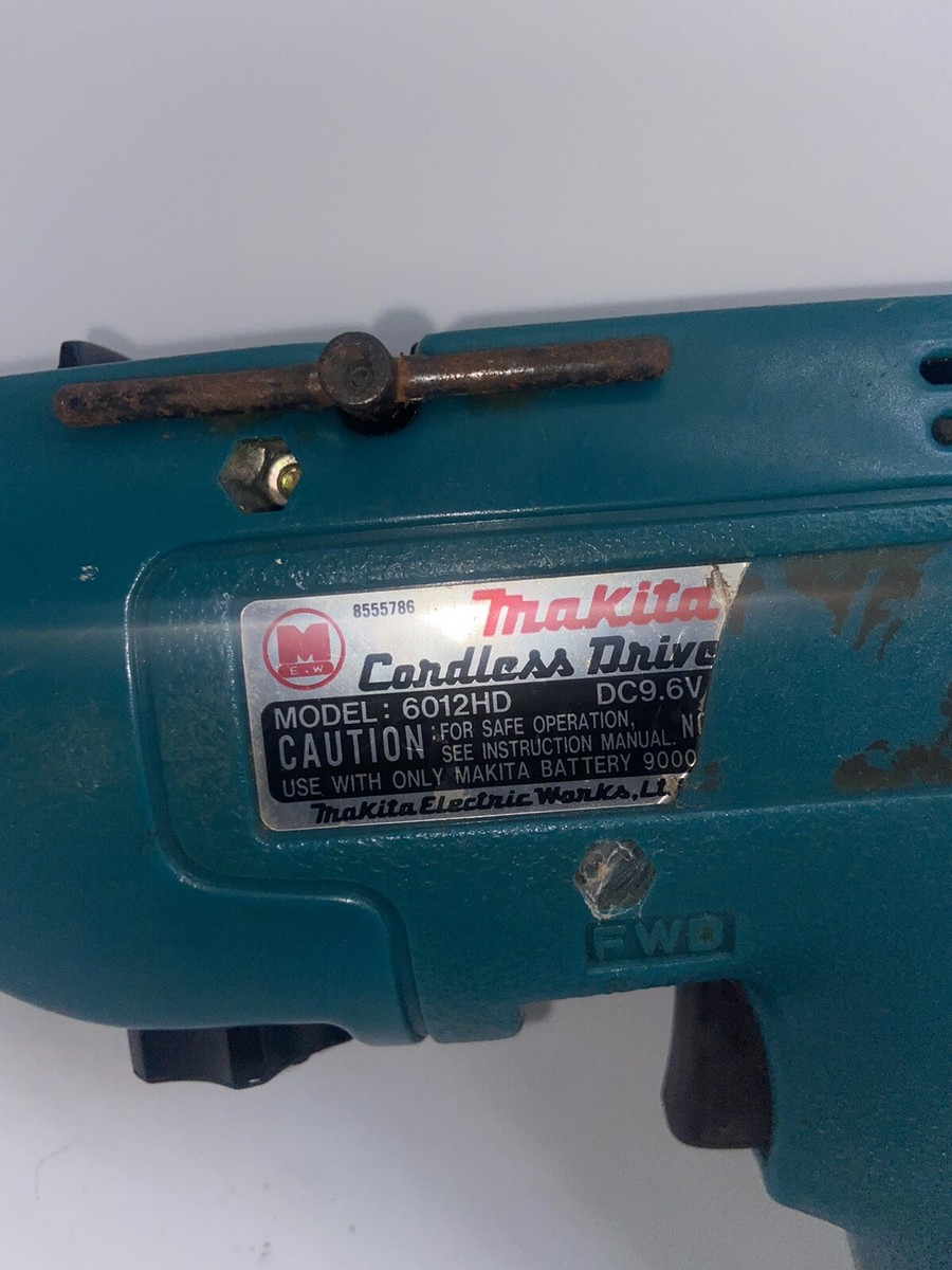 Makita 6012HD 9.6v DC 1/4