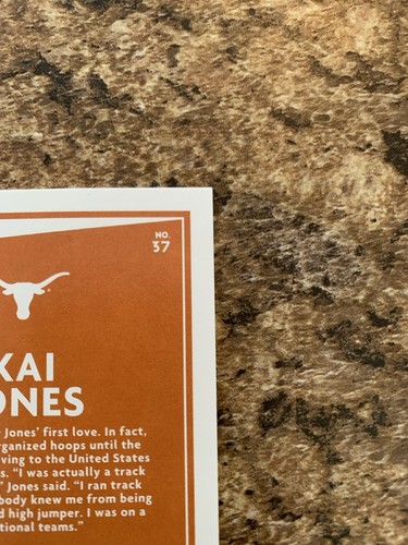 2021 Chronicles Donruss Kai Jones RC Rated Rookie 126/149 Red 37 - Picture 5 of 7