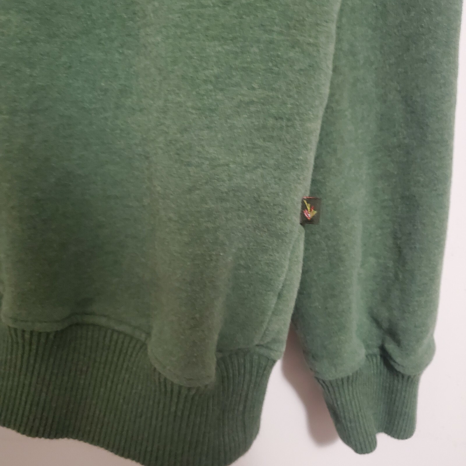 Orvis Signature Series Green Men's Quarter Zip Sweate… Gem