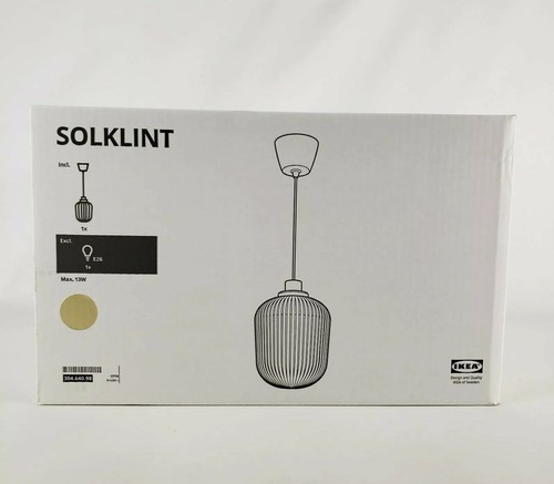 Ikea Solklint Ceiling Pendant Lamp 