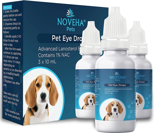 Cataract Drops for Pets Advanced Lanosterol Solution  NACTherapeutic Eye