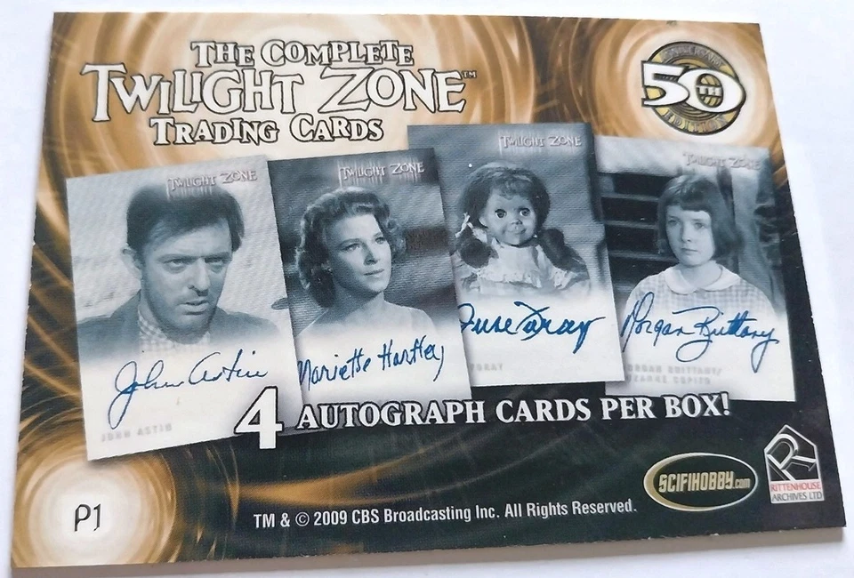 Twilight Zone - The Complete Promo Trading Card # P1 (Rittenhouse 2009) #474 - Image 2 of 2