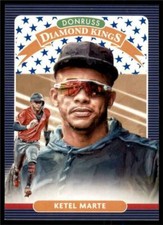 2020 Donruss Diamond Kings Independence Day #28 Ketel Marte Diamondbacks 🧨⚾🧨