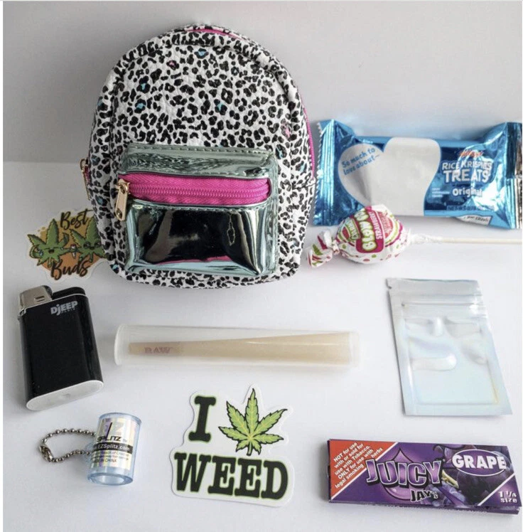 Keychain Backpack, Joint Kit, Stoner Kit, Weed Accesory, Stoner Gift, Weed Smoke