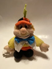 Alice In Wonderland Tweedle Dum Plush Twin Disney Parks Bean Bag 10”