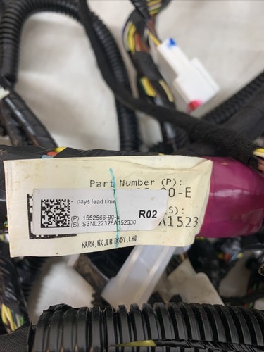 ⚡️21-24 TESLA X LH INTERIOR MAIN BODY WIRING CABLE HARNESS 1552566-00-E 16286 M3 - Picture 3 of 16