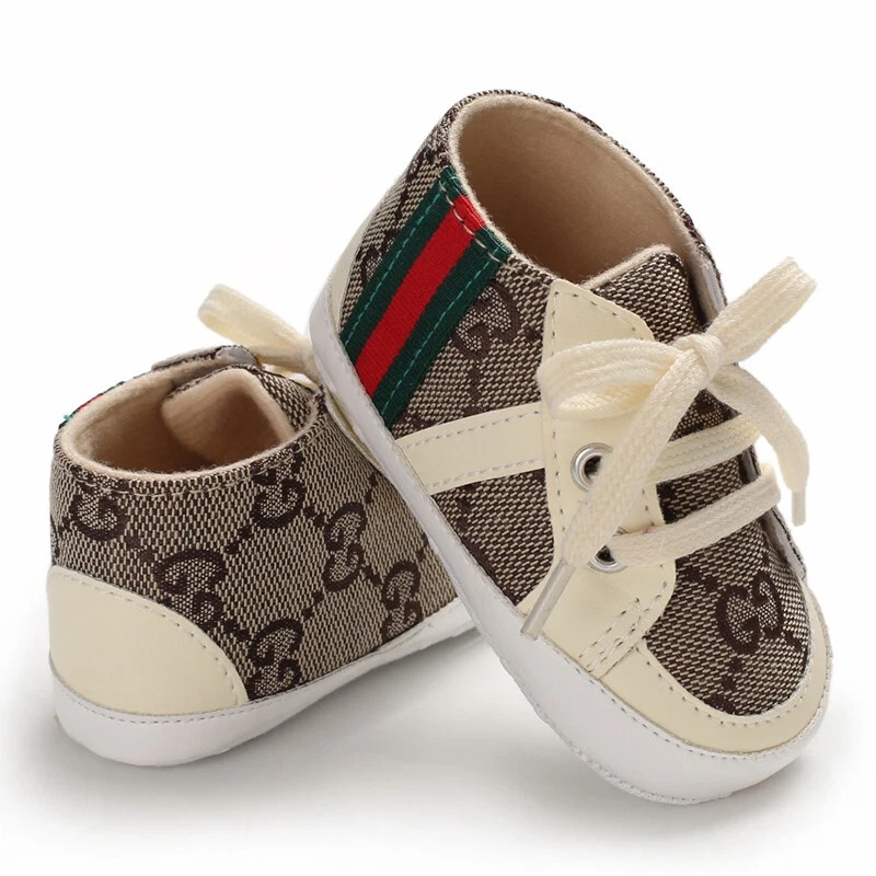 Baby Infant Classic Canvas Baby Shoes Boy Girl Soft Sole Size 1 & 3(0-18 Months) - Image 3 of 4