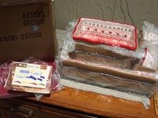 TEMP-TATIONS By Tara Old World Cranberry 8 Piece Oven To Table Set BRAND NEW