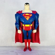 DC Justice League Unlimited Superman JLU Action Figure 10" Mattel Toy 2003