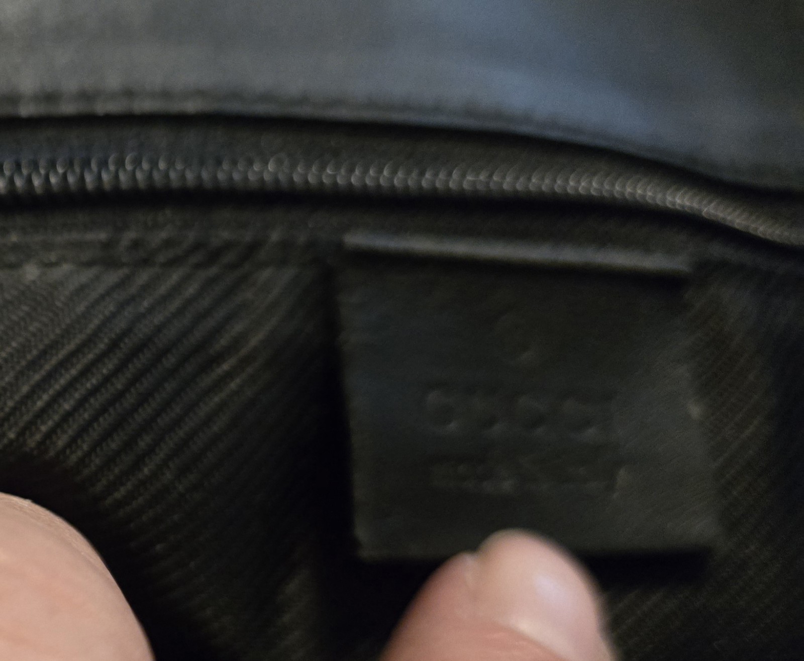 Gucci GG Logo Tote Bag Beige Black Double Handles Designer Women's thumbnail 2