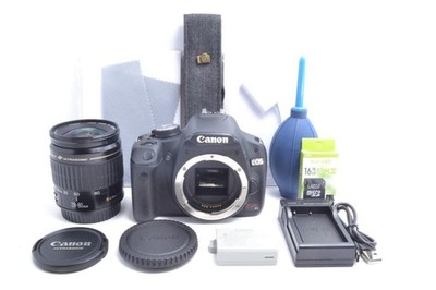 Canon EOS Kiss X3 Digitale Spiegelreflexkamera im Set mit EF 28-80mm Objektiv