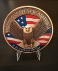 America's Eagle Colorized Round  5 Oz Of PURE .999 FINE COPPER USA — photo 1