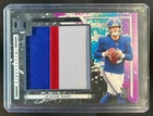 2025 Impeccable Jaxson Dart Draft Picks Patch Rookie RC #7/49 Giants