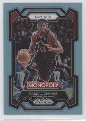 2023-24 Panini Prizm Monopoly Light Blue Prizm 90/199 Pascal Siakam #82 0i1b