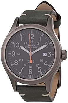 Timex Expedition Scout Metalluhr schwarz gebraucht aus Japan