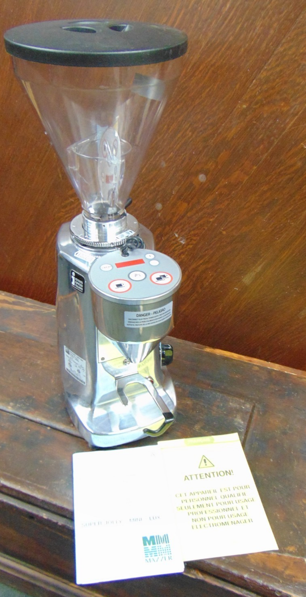 キロネックスMAZZAR LUIGI Spa シルバー Mazzer Commercial Electronic Coffee Grinder Luigi Spa | eBay