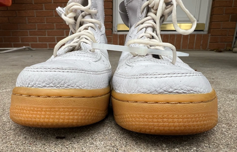 Nike Air Force 1 SF Mid Women's Size 7 Shoes Vast Grey AA3966-005 Sneaker Shoe - Image 2 of 4