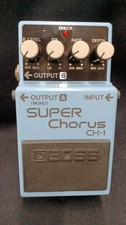 BOSS CH-1 SUPER CHORUS Effector Guitar Pedal From Japan