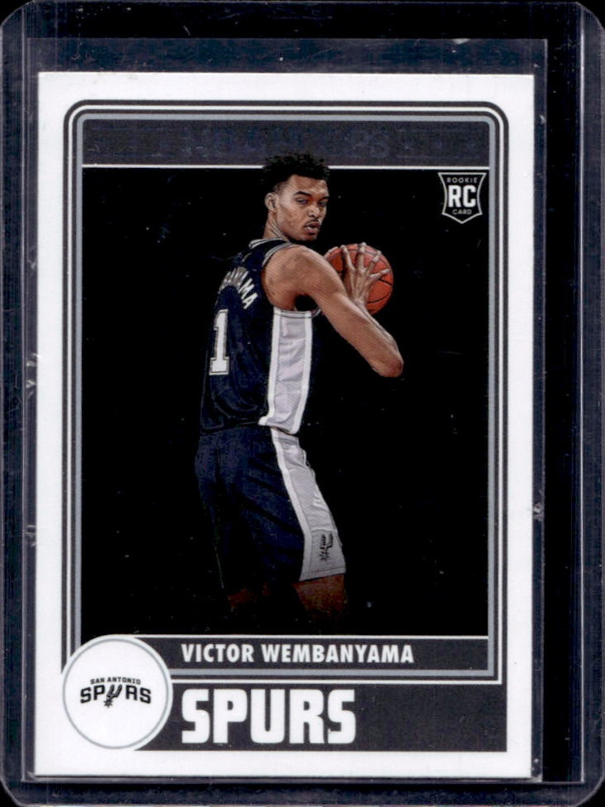 2023-24 Hoops Victor Wembanyama RC Rookie #298 Spurs