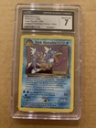 Dark gyarados pre release CGC 7 Pokemon Holo