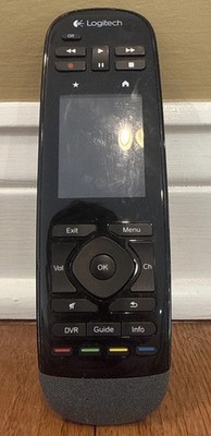 Logitech Harmony Touch N-R0006 Universal Remote Control - Black - No Dock/Hub