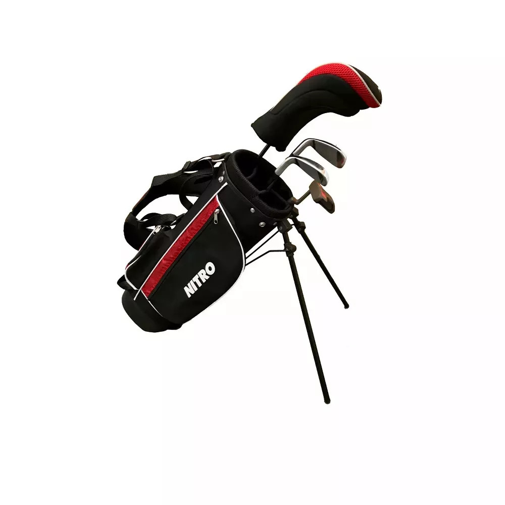 Набор для гольфа Nitro Golf Blaster Juniors 6шт - ЧерныйКрасный 32590₽