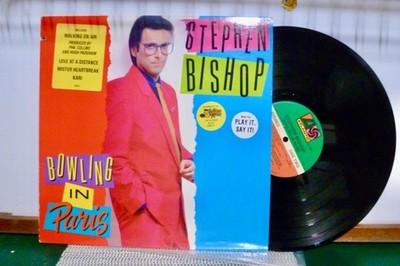 STEPHEN BISHOP  BOWLING IN PARIS. NEAR MINT.   LP