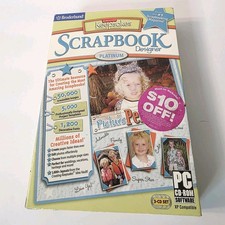 Vtg 2005 Broderbund Scrapbook Keepsakes Designer Platinum PC CD-Rom Software