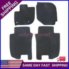 4pcs Fits Honda Fit 2015-2020 Front Rear Floor Mats Carpet Replacement Velour 4pcs Fits Honda Fit 2015-2020 Front Rear Floor Mats Carpet Replacement Velour