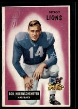 1955 Bowman Bob Hoernschemeyer Low Grade Set Break #84