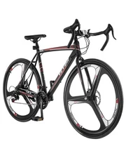 VEVOR Road Bike Racing Bicycle 700C Shimano 21 Speeds Carbon Steel Frame Disc