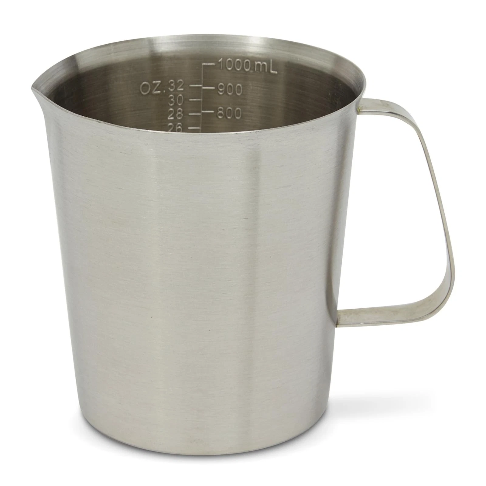 32oz Stainless Steel Metal Measuring Cup with Handle Graduated Pitcher
