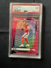 🔥2024 Panini Prizm Football Bo Nix Pink Wave Prizm RC #309 PSA 9🔥