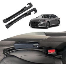 FARVHES Seat Gap Filler for Ni-s-s-an Altima 1993-2026 Black Pack of 2
